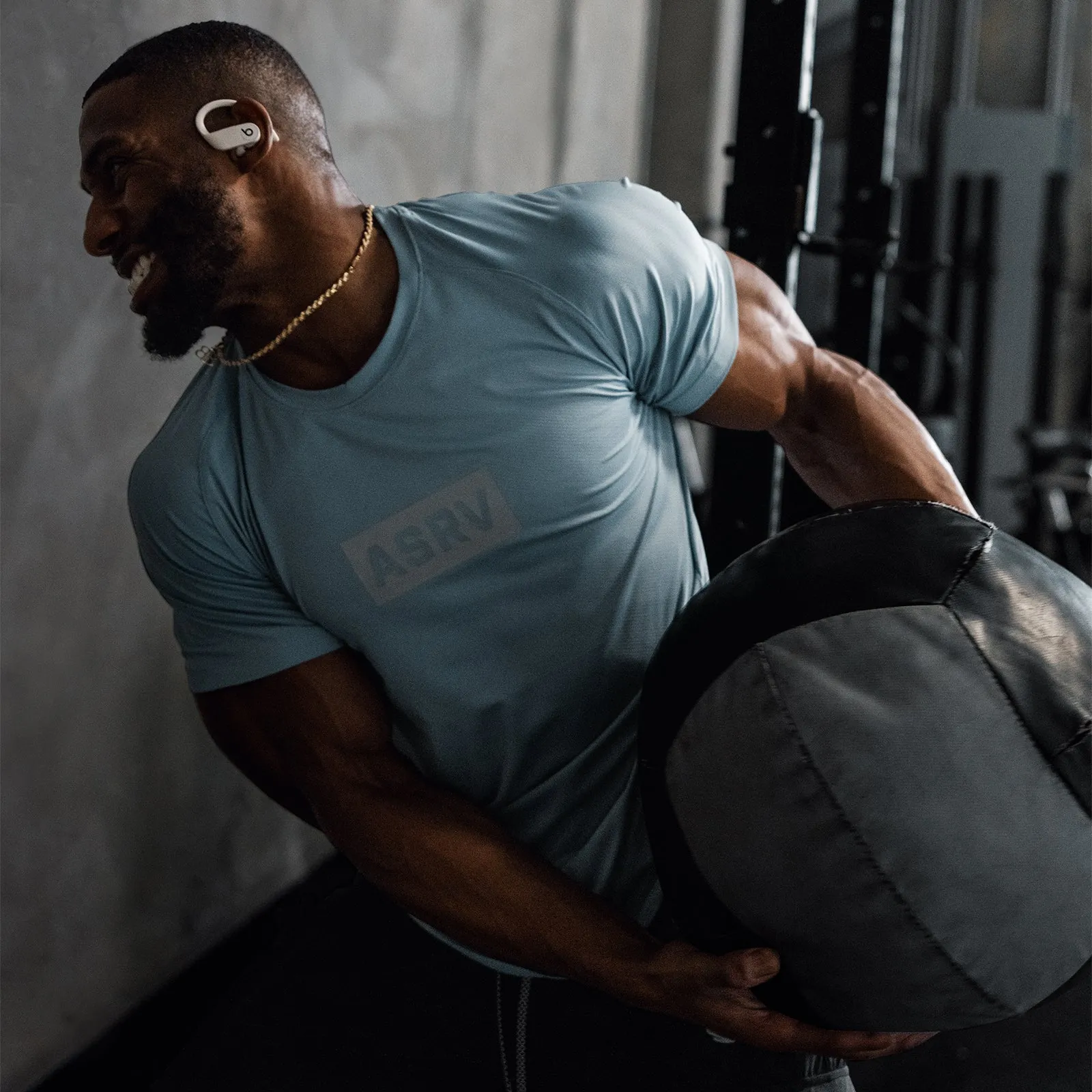 0660. AeroSilver® Established Tee - Light Sky