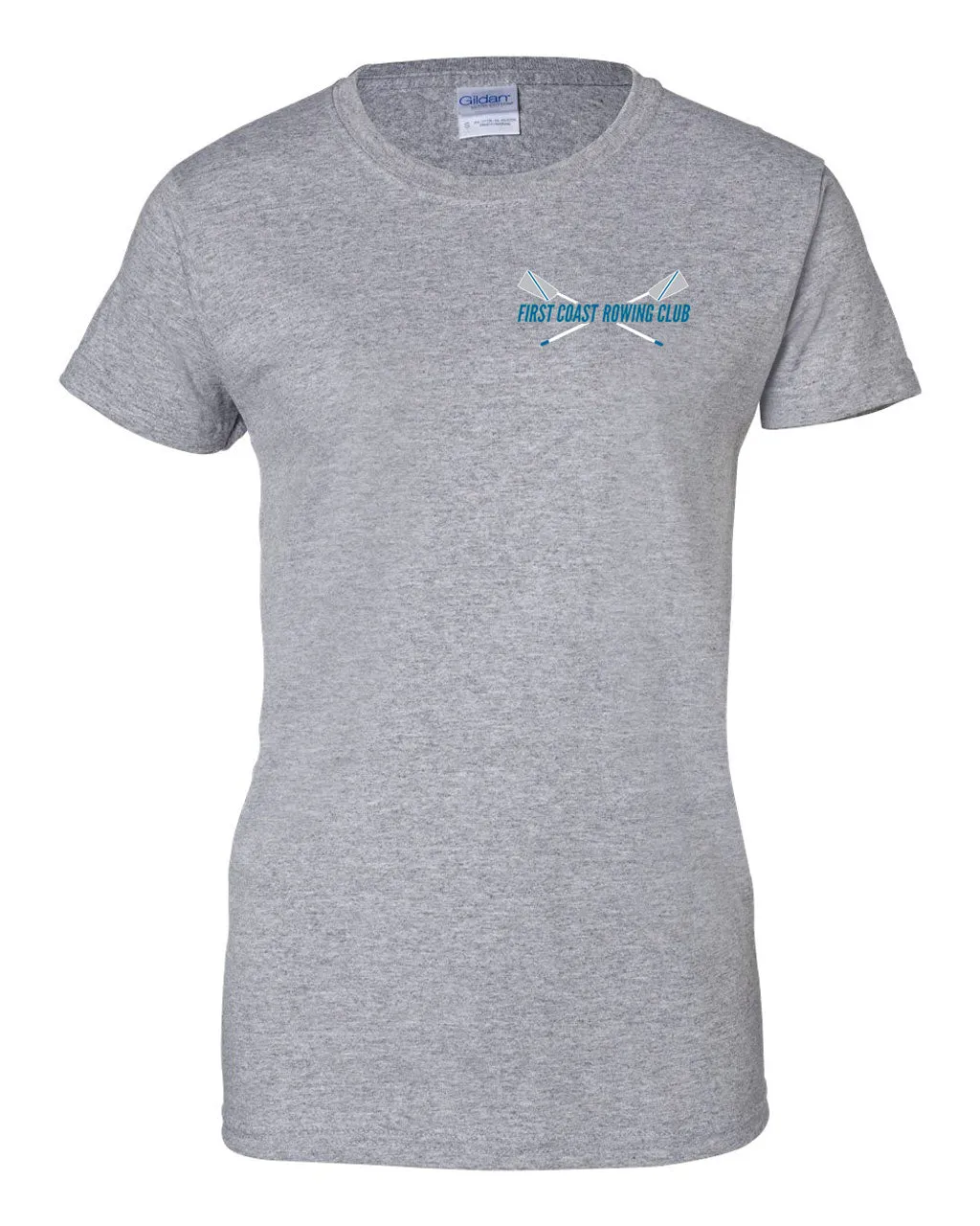 100% Cotton First Coast Rowing Club Women's Team Spirit T-Shirt