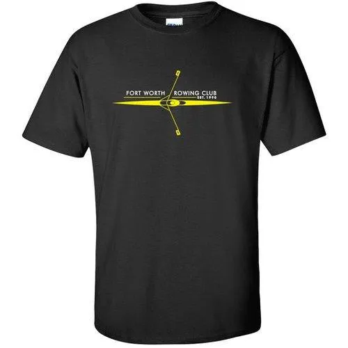 100% Cotton Fort Worth Rowing Club Men's Team Spirit T-Shirt