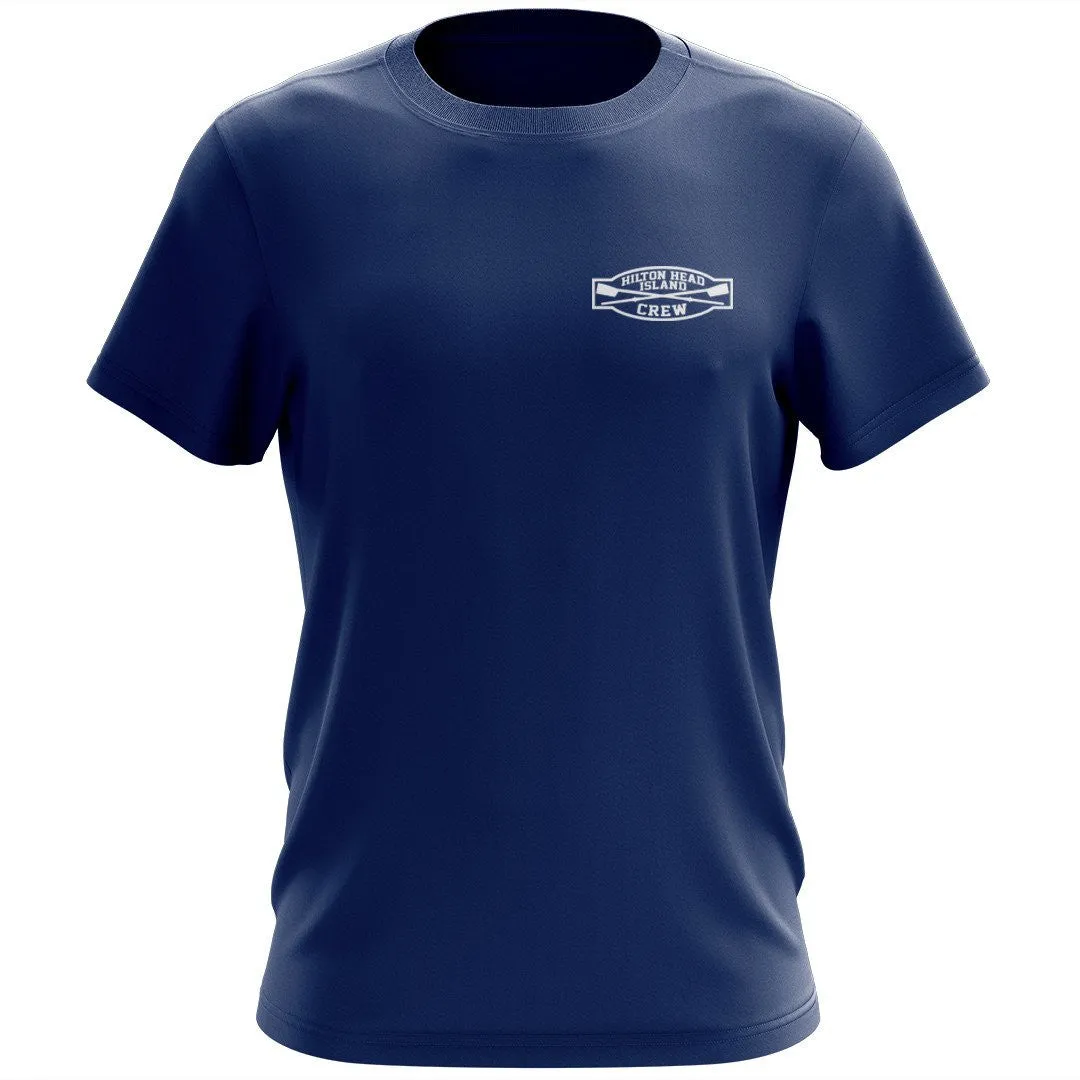 100% Cotton Hilton Head Island Crew Men's Team Spirit T-Shirt