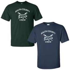 100% Cotton South County Crew Men's Team Spirit T-Shirt