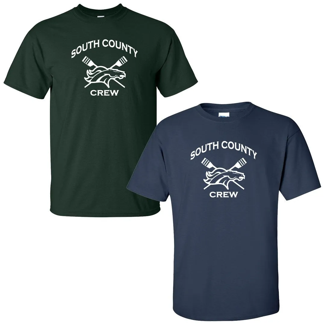 100% Cotton South County Crew Men's Team Spirit T-Shirt