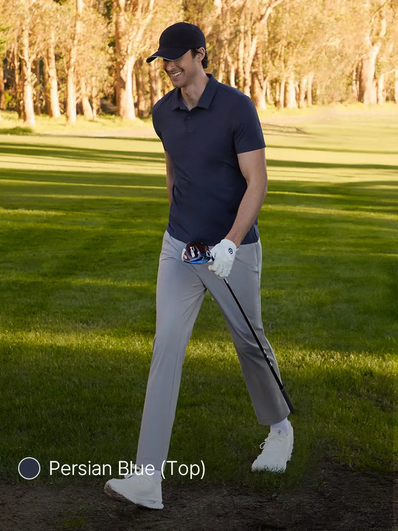 [30% OFF] Men's Smart Comfort Set (Polo & Trousers)
