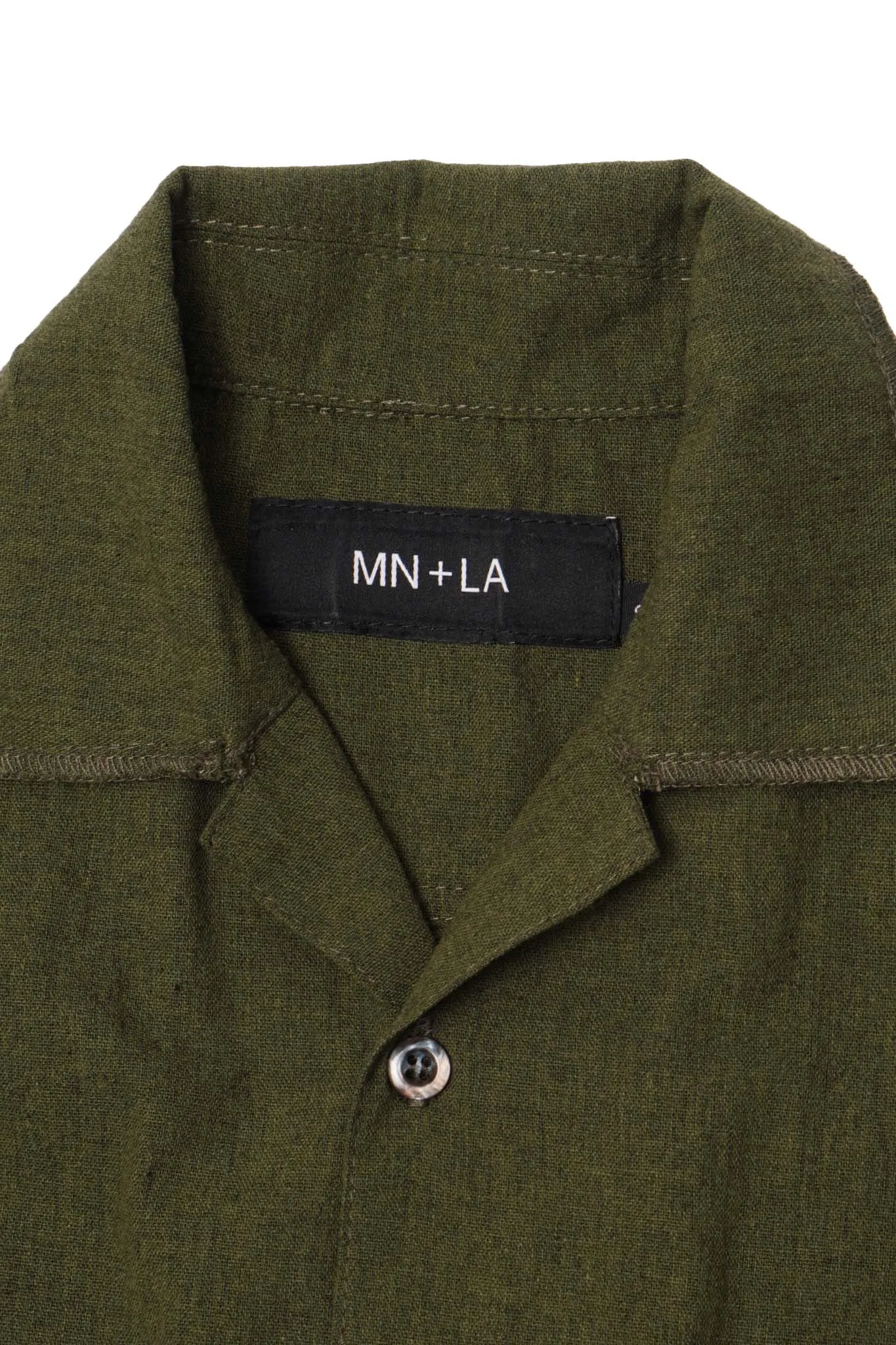4 POCKET CUBAN SHIRT IN AGED MOSS