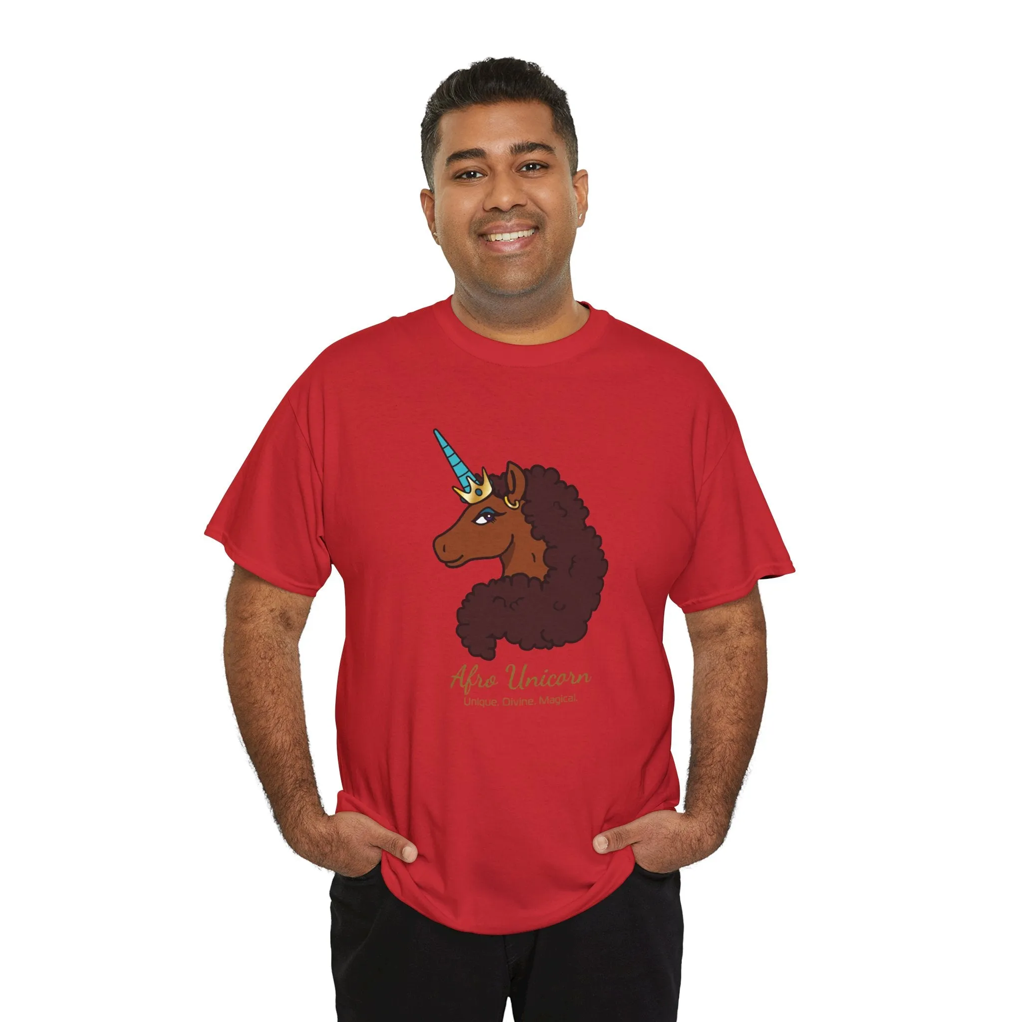 Adult - Afro Unicorn Signature Tee - Unique
