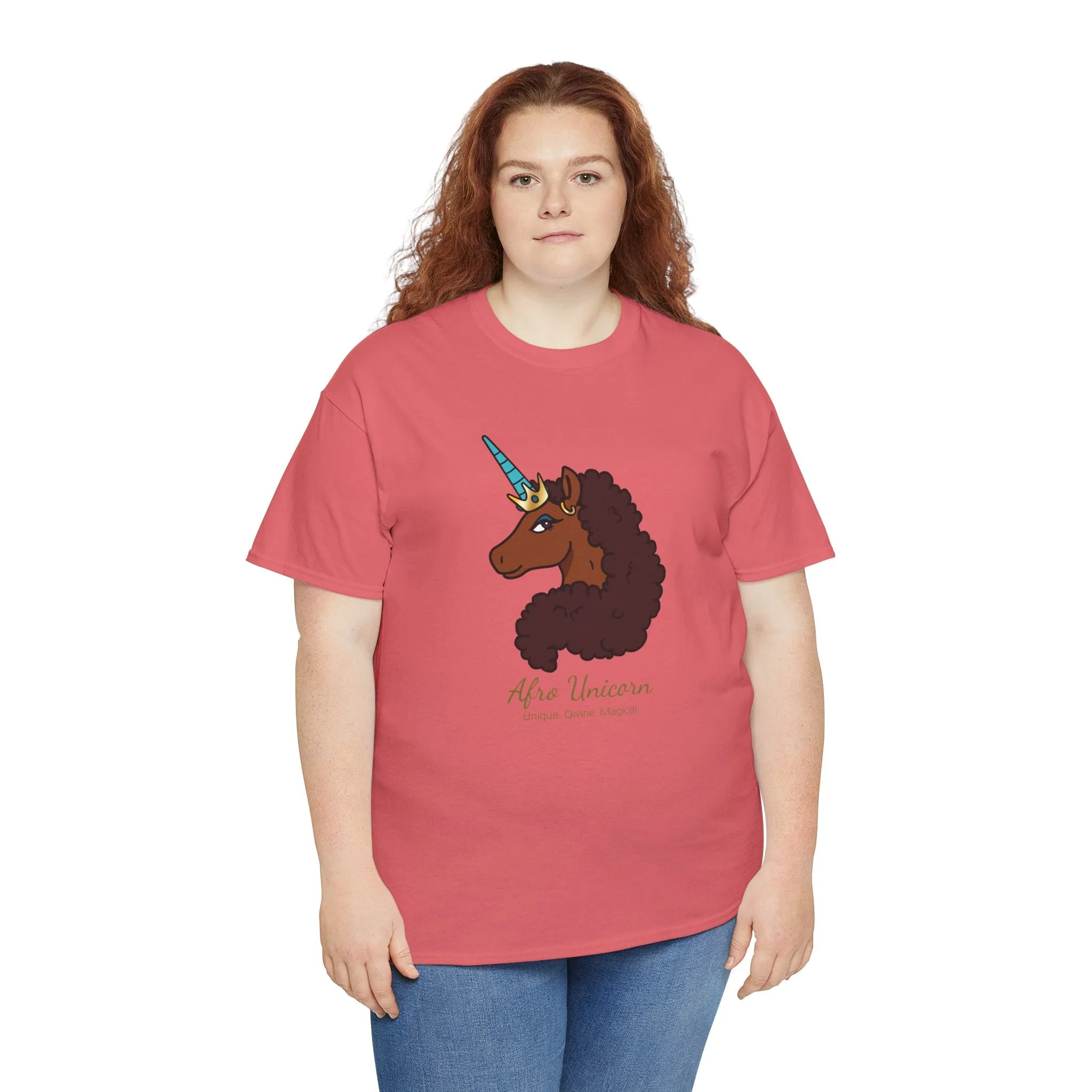 Adult - Afro Unicorn Signature Tee - Unique