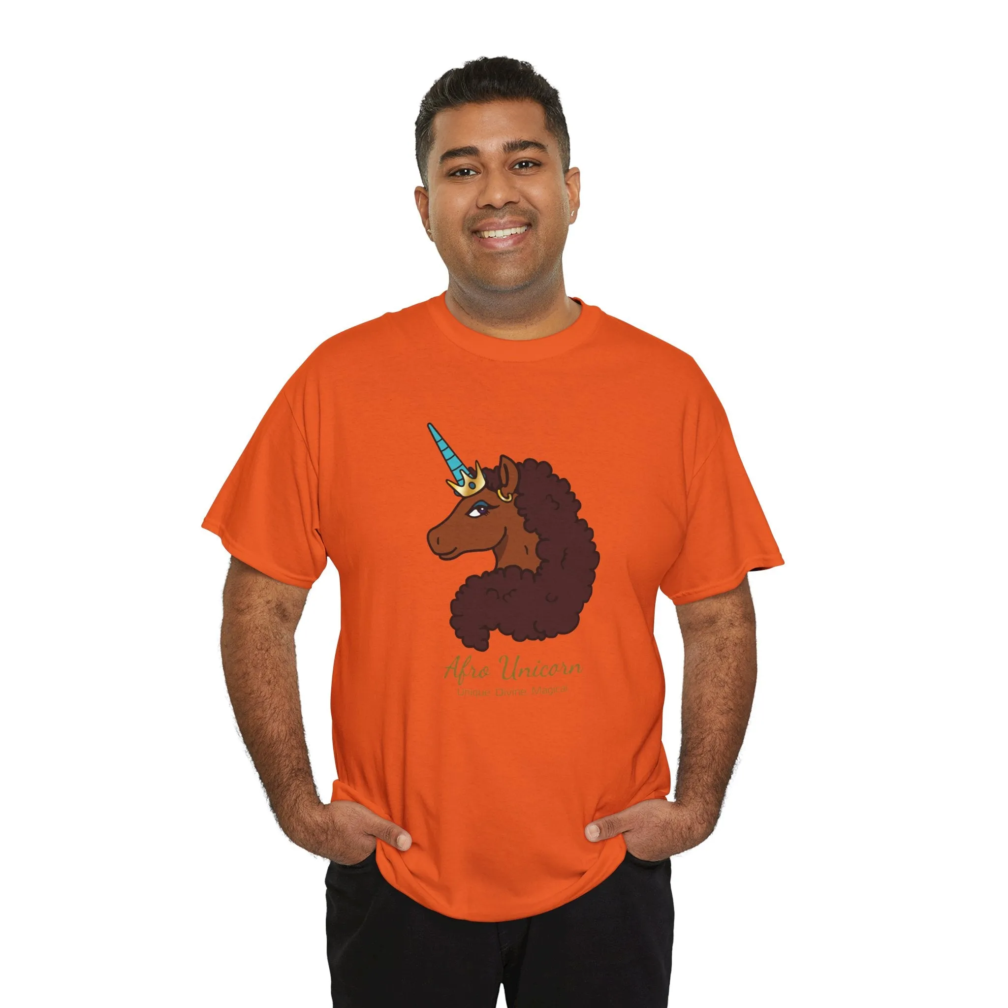 Adult - Afro Unicorn Signature Tee - Unique