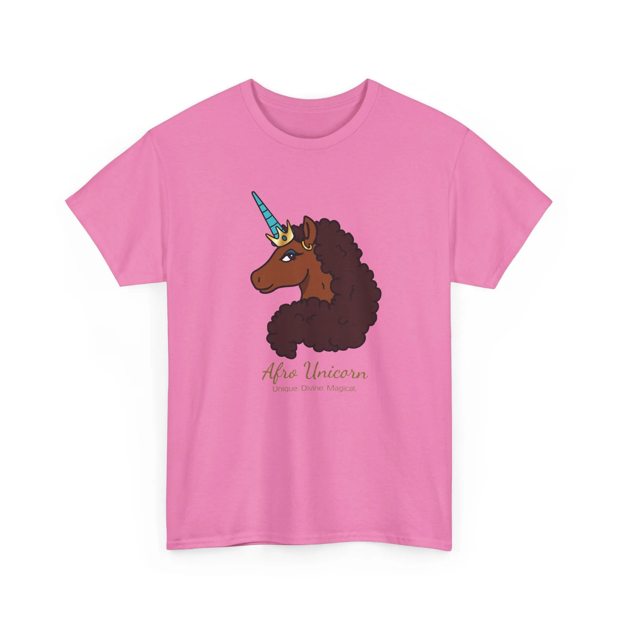 Adult - Afro Unicorn Signature Tee - Unique