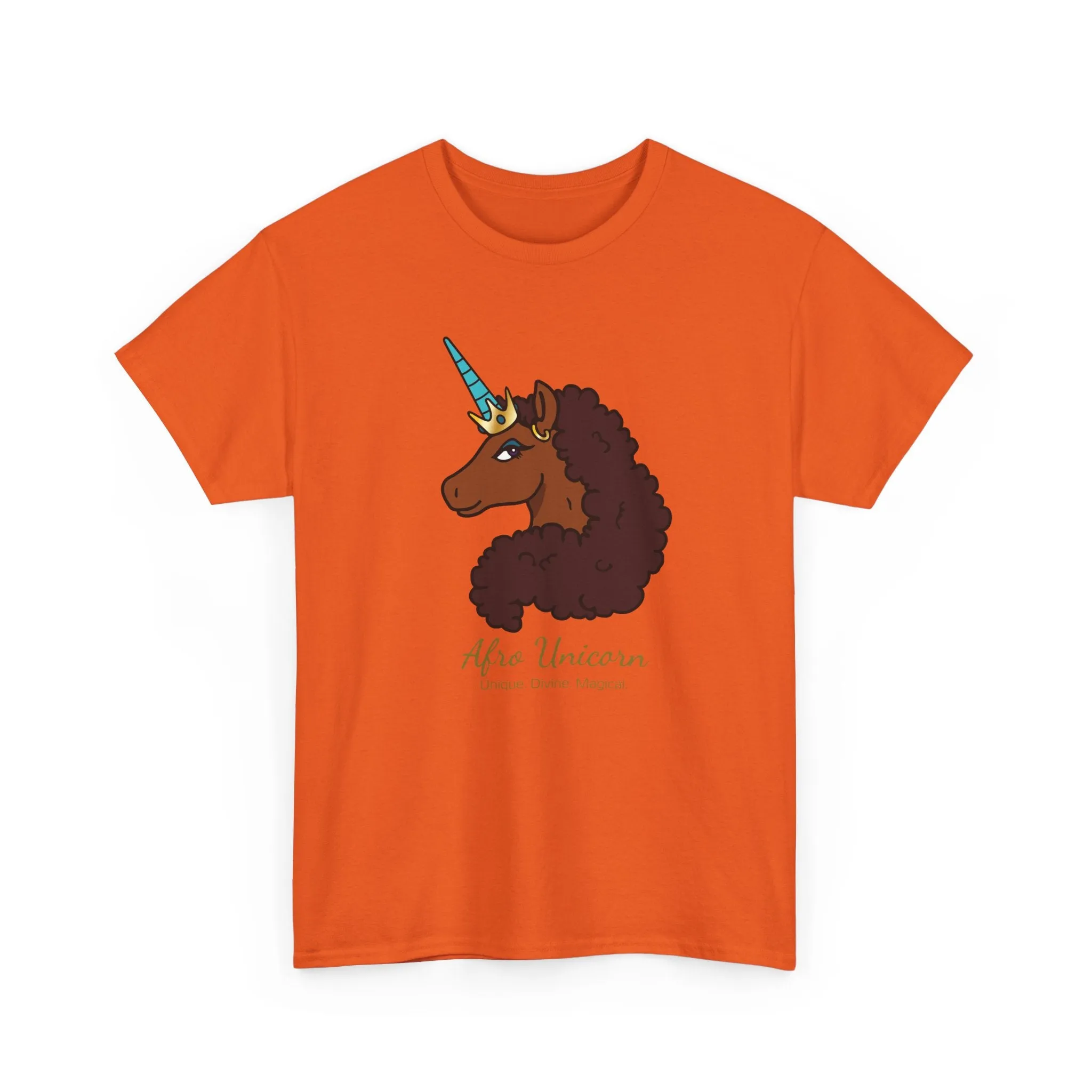 Adult - Afro Unicorn Signature Tee - Unique