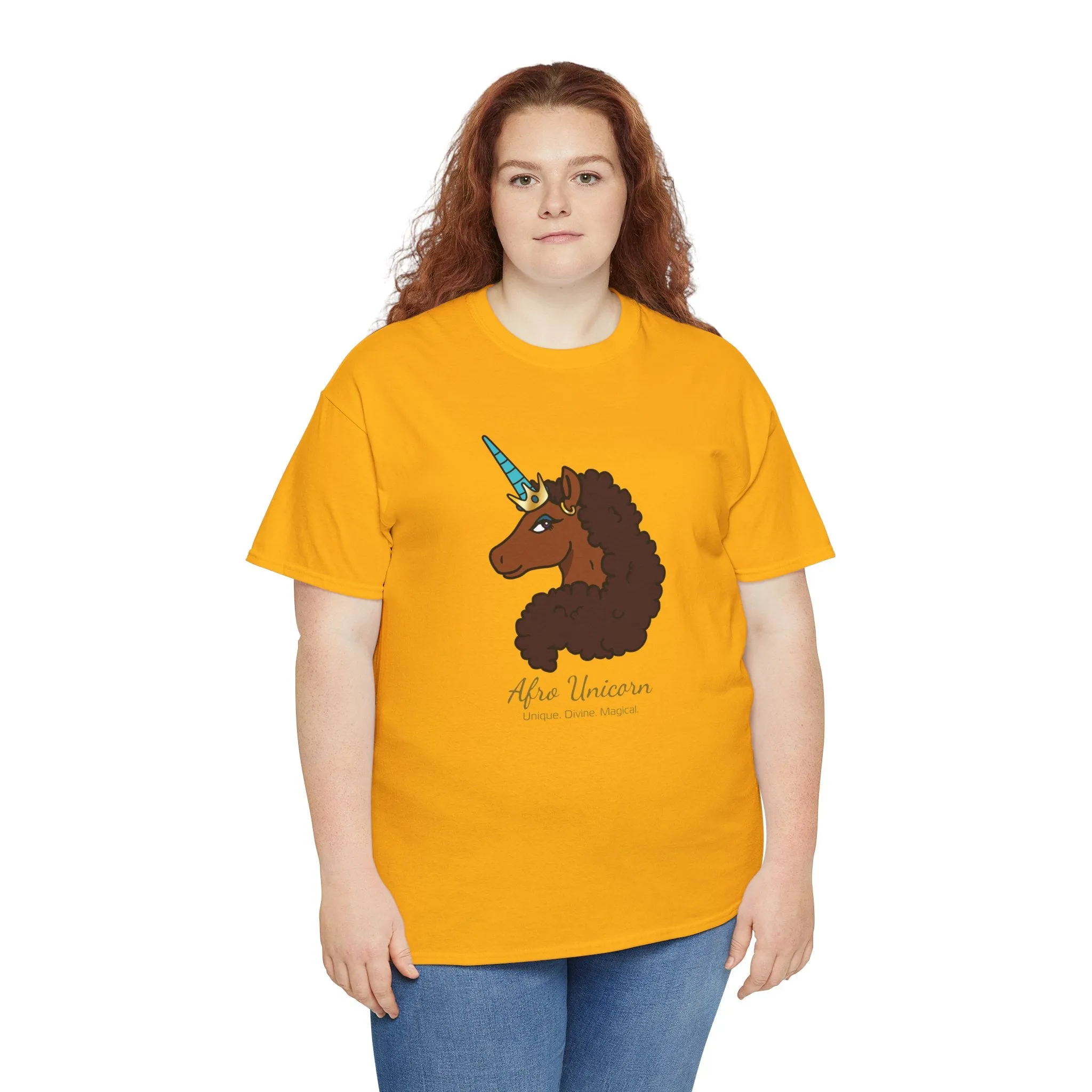 Adult - Afro Unicorn Signature Tee - Unique