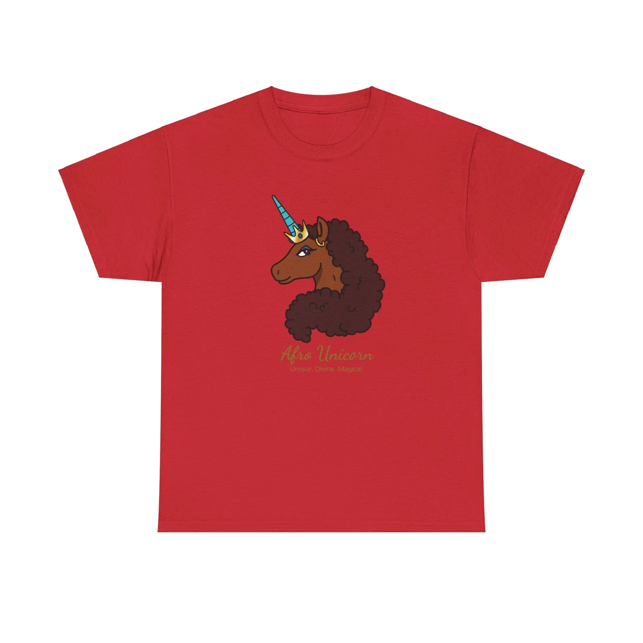 Adult - Afro Unicorn Signature Tee - Unique
