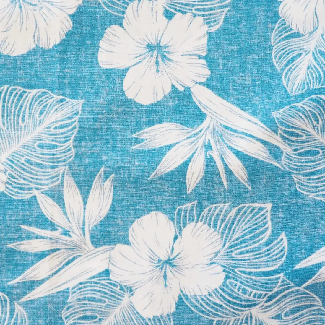 Aqua Moonlight Hawaiian REVERSE Shirt