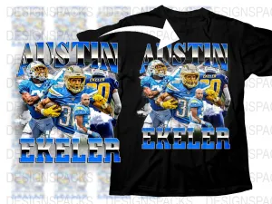 Austin Ekeler Bootleg Png Digital Download