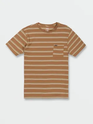 Ayers Crew Short Sleeve Shirt - Tobacco