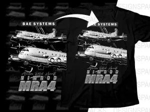 BAE Systems Nimrod MRA4 Maritime Patrol Aircraft Png Digital Download