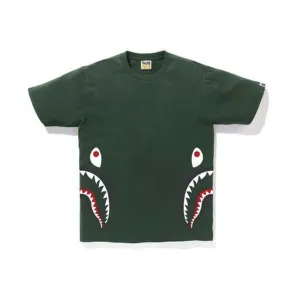 BAPE Side Shark Tee - Green/Black