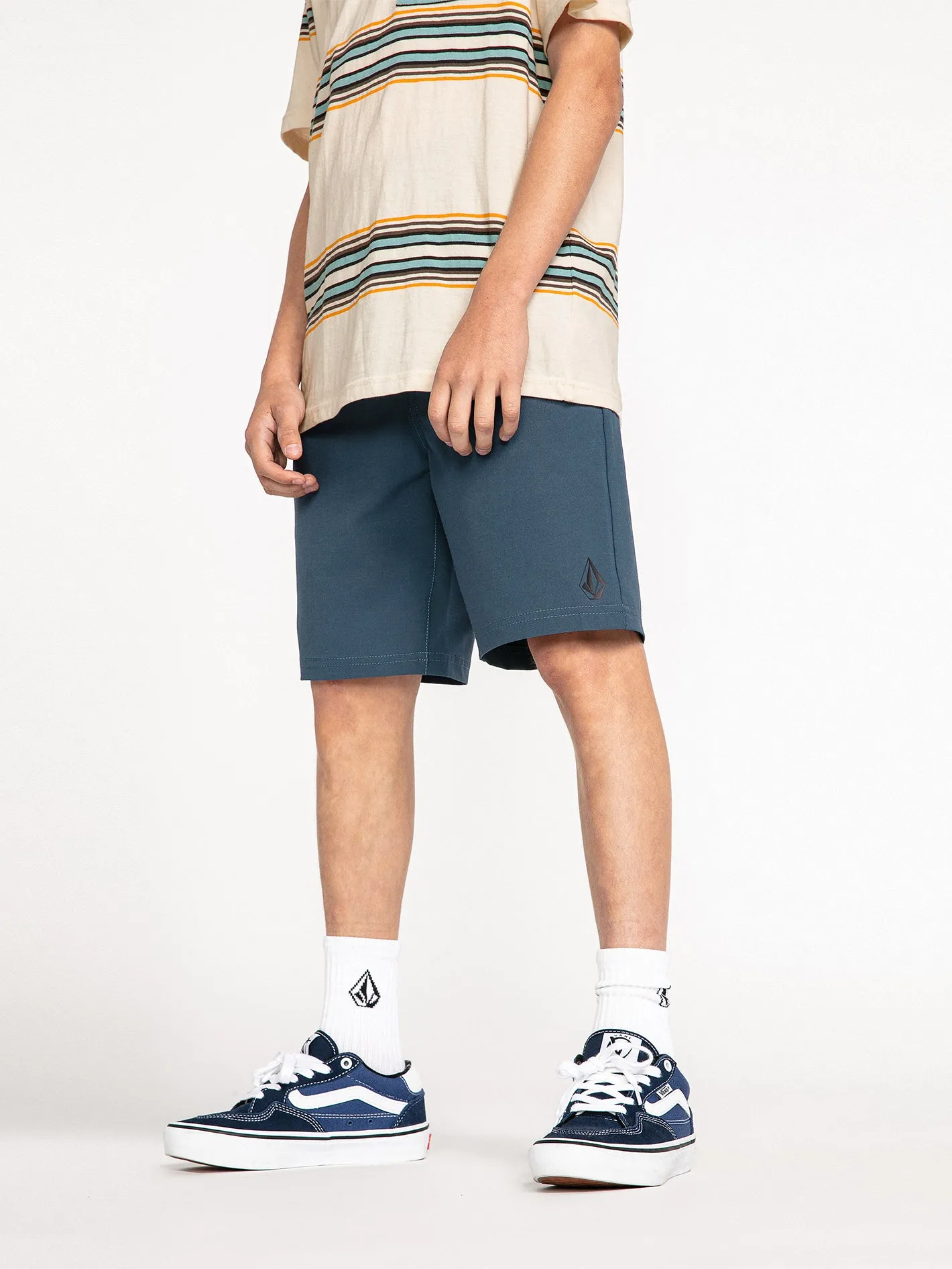 Big Boys Warsaw Short Sleeve Crew Shirt - White Flash