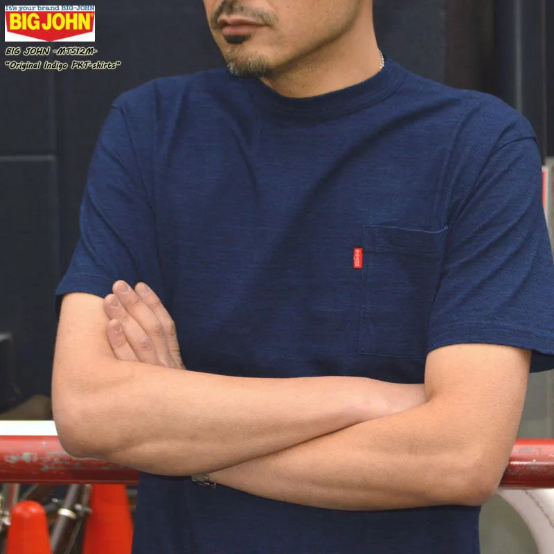 BIG JOHN "MTS12M" Original Indigo PKT-shirts