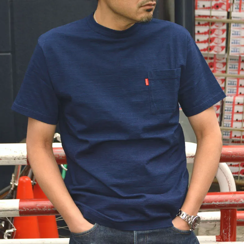 BIG JOHN "MTS12M" Original Indigo PKT-shirts