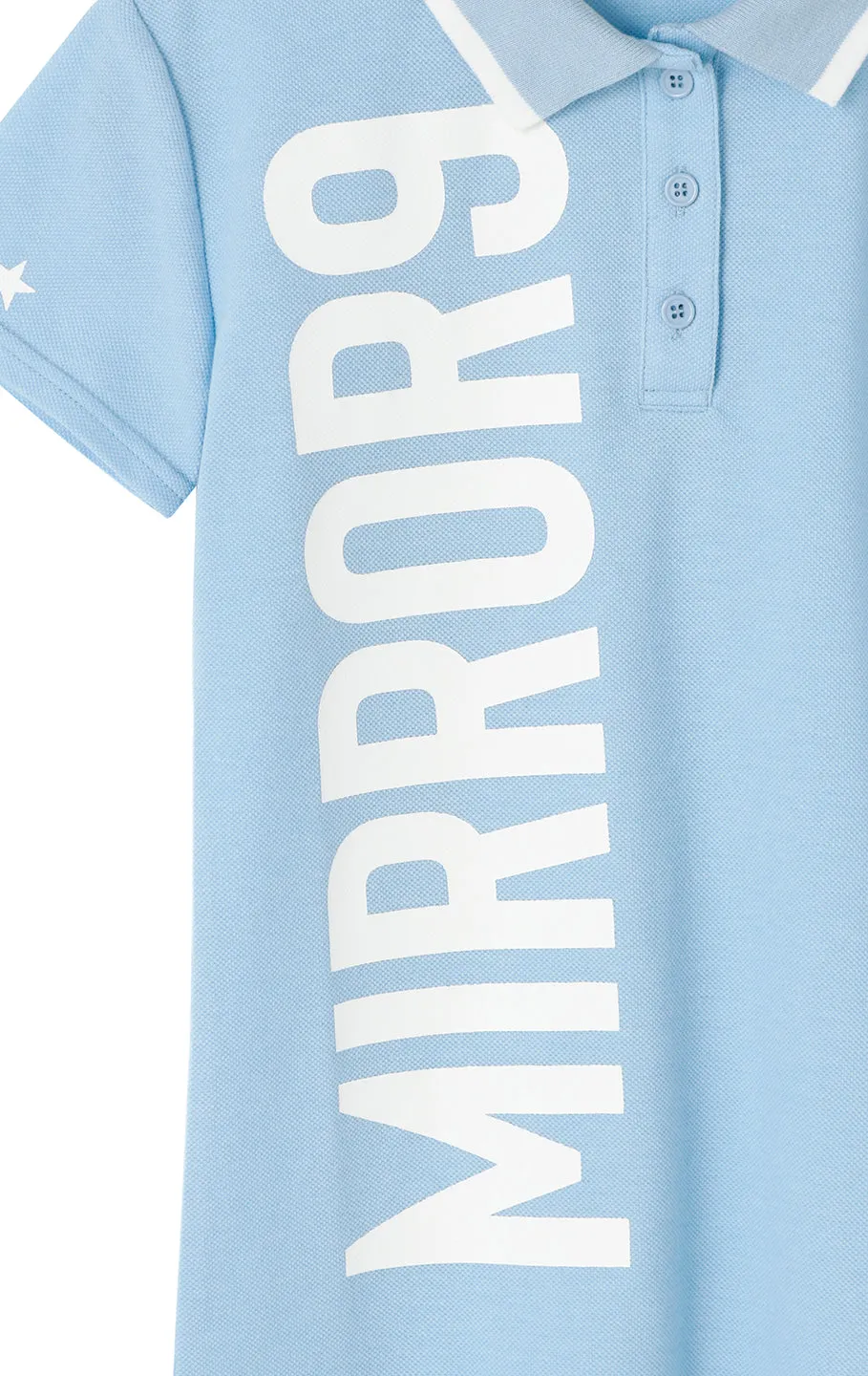 Big logo polo shirts/2color