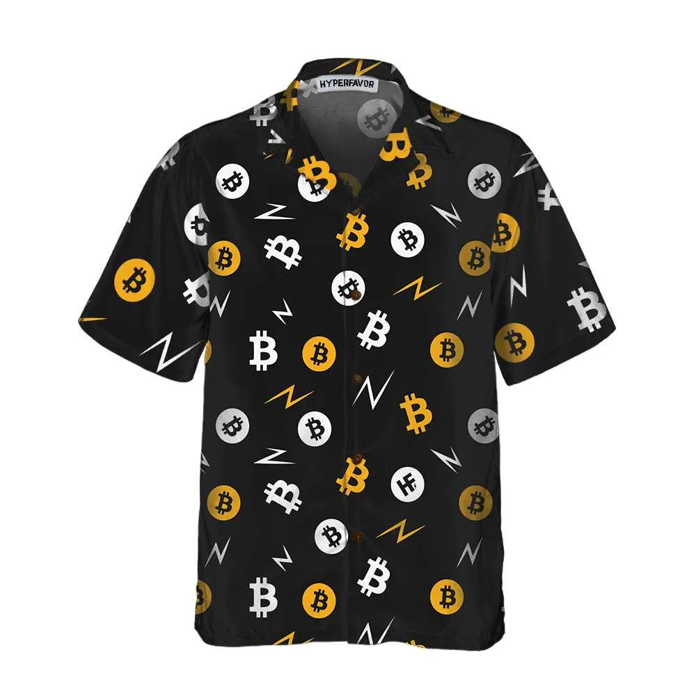 Bitcoin Miner Hawaiian Shirt, Unique Bitcoin Shirt For Men