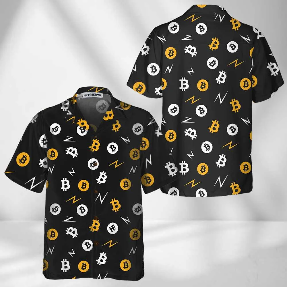 Bitcoin Miner Hawaiian Shirt, Unique Bitcoin Shirt For Men