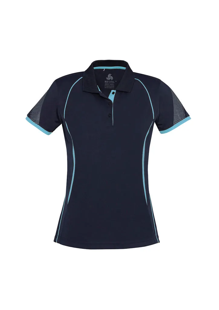 Biz Collection Ladies Razor Polo - P405LS