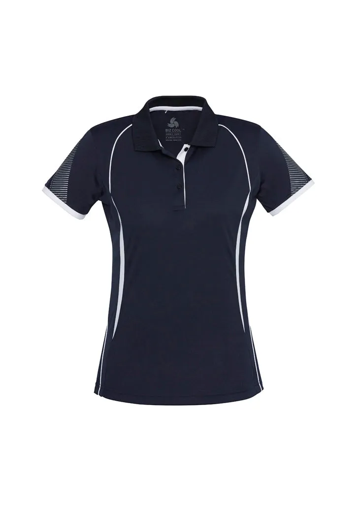 Biz Collection Ladies Razor Polo - P405LS