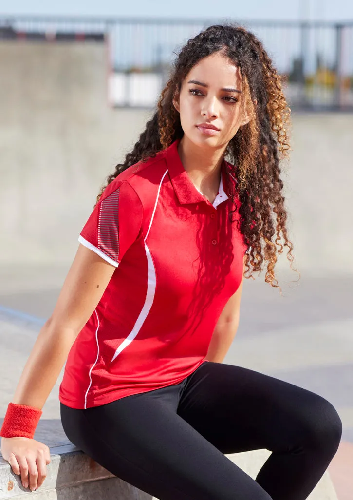 Biz Collection Ladies Razor Polo - P405LS