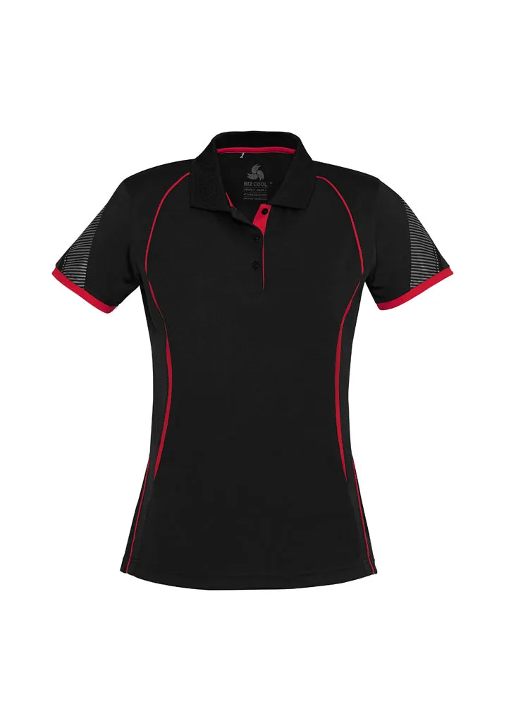Biz Collection Ladies Razor Polo - P405LS