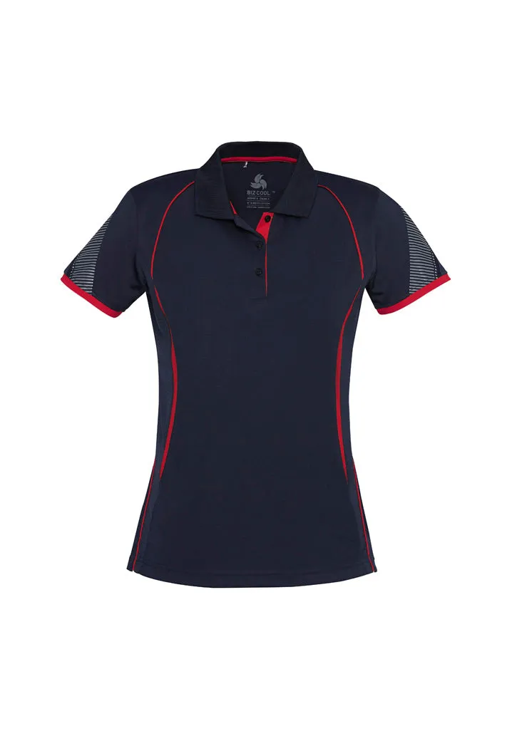 Biz Collection Ladies Razor Polo - P405LS