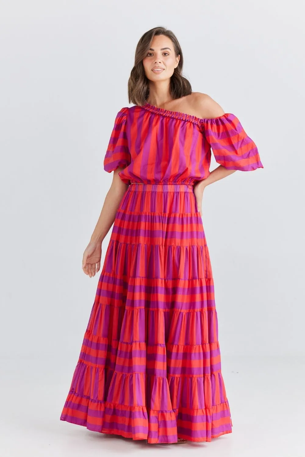 Blossom Top - Yuzu Stripe