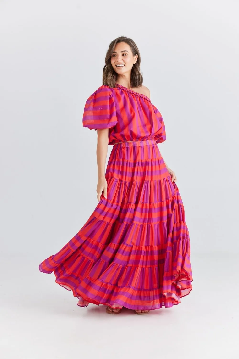Blossom Top - Yuzu Stripe