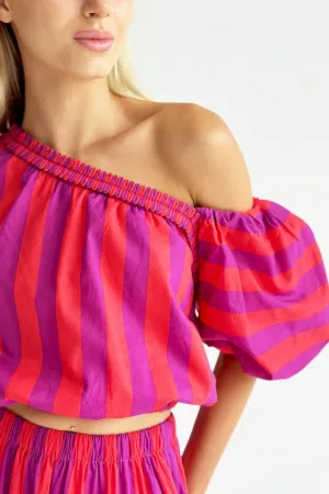 Blossom Top - Yuzu Stripe