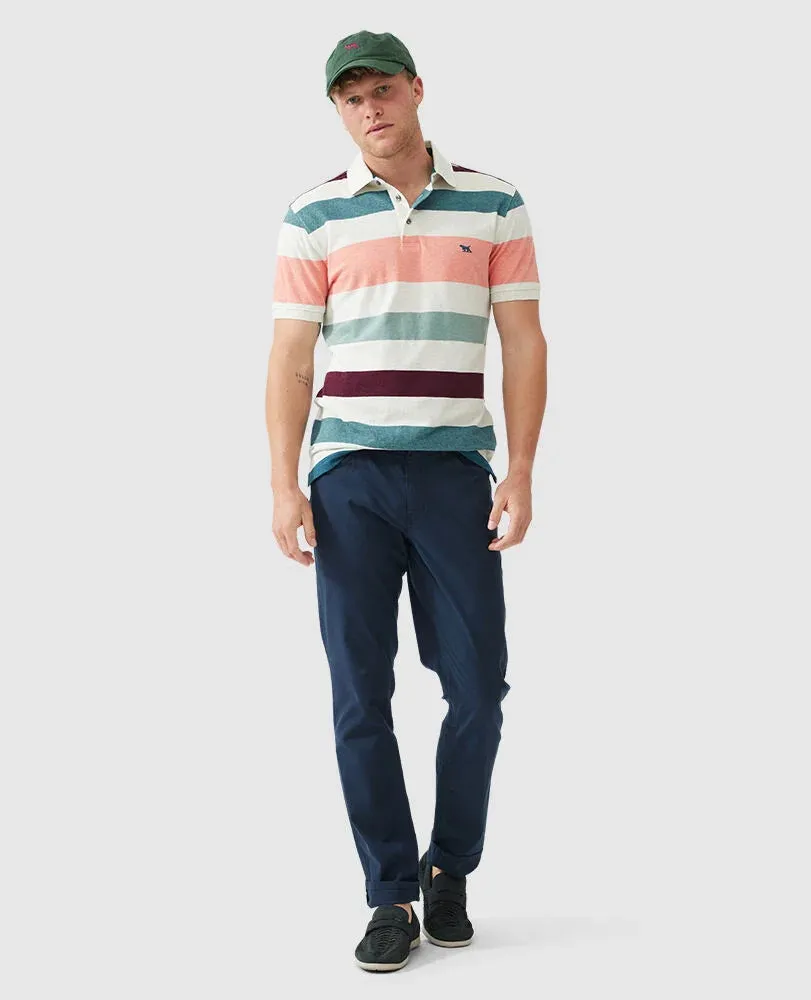 Cambridge Sports Fit Polo - Sunset
