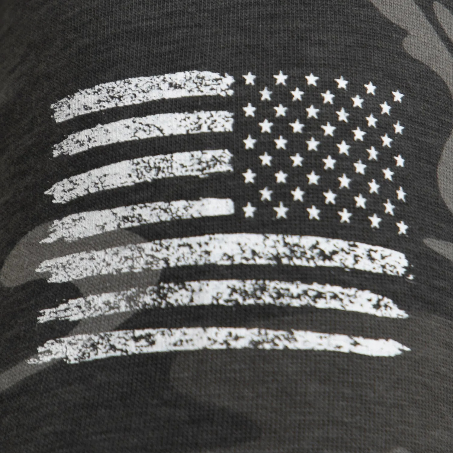 Camo US Flag Athletic Fit T-Shirts