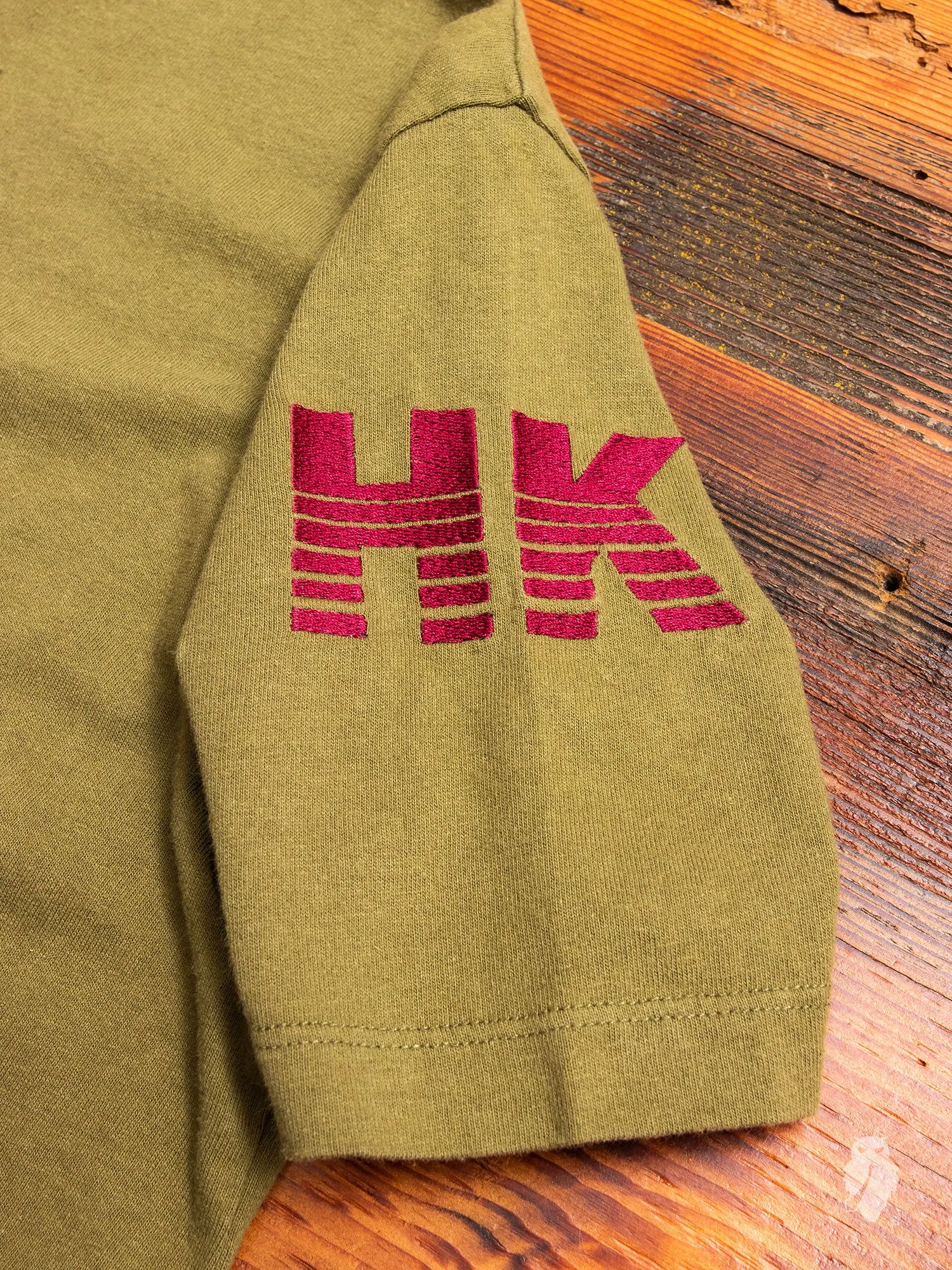 Casual T-Shirt in Olive