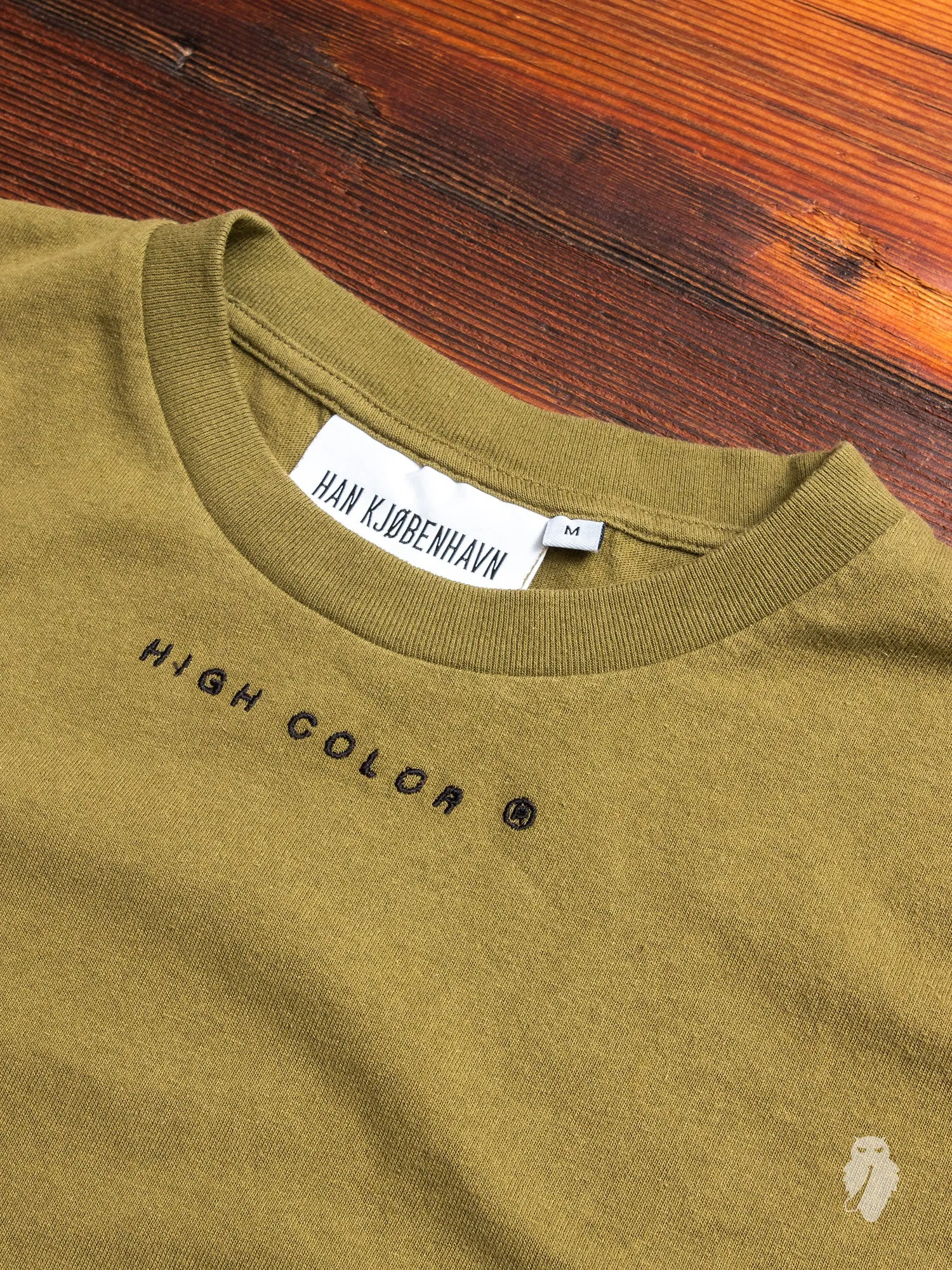 Casual T-Shirt in Olive