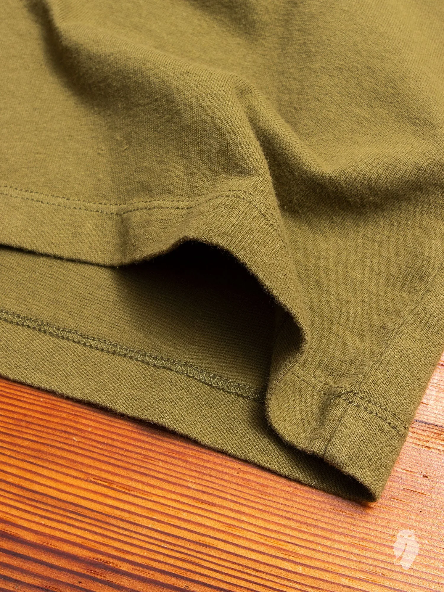 Casual T-Shirt in Olive