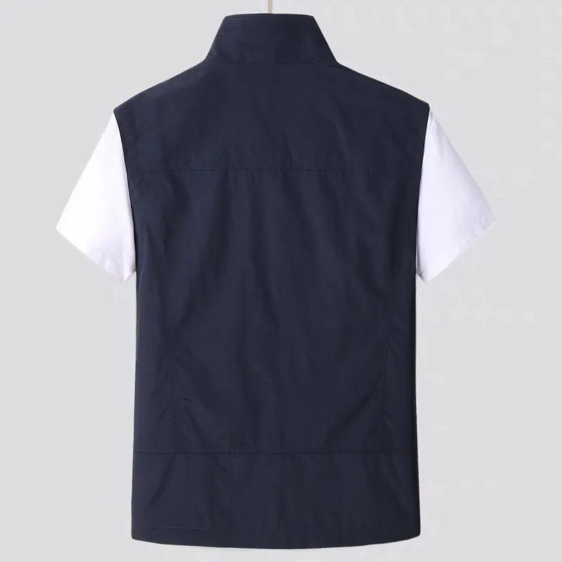 Casual Zip-up Vest with Pockets | Perfect for Everyday Wear