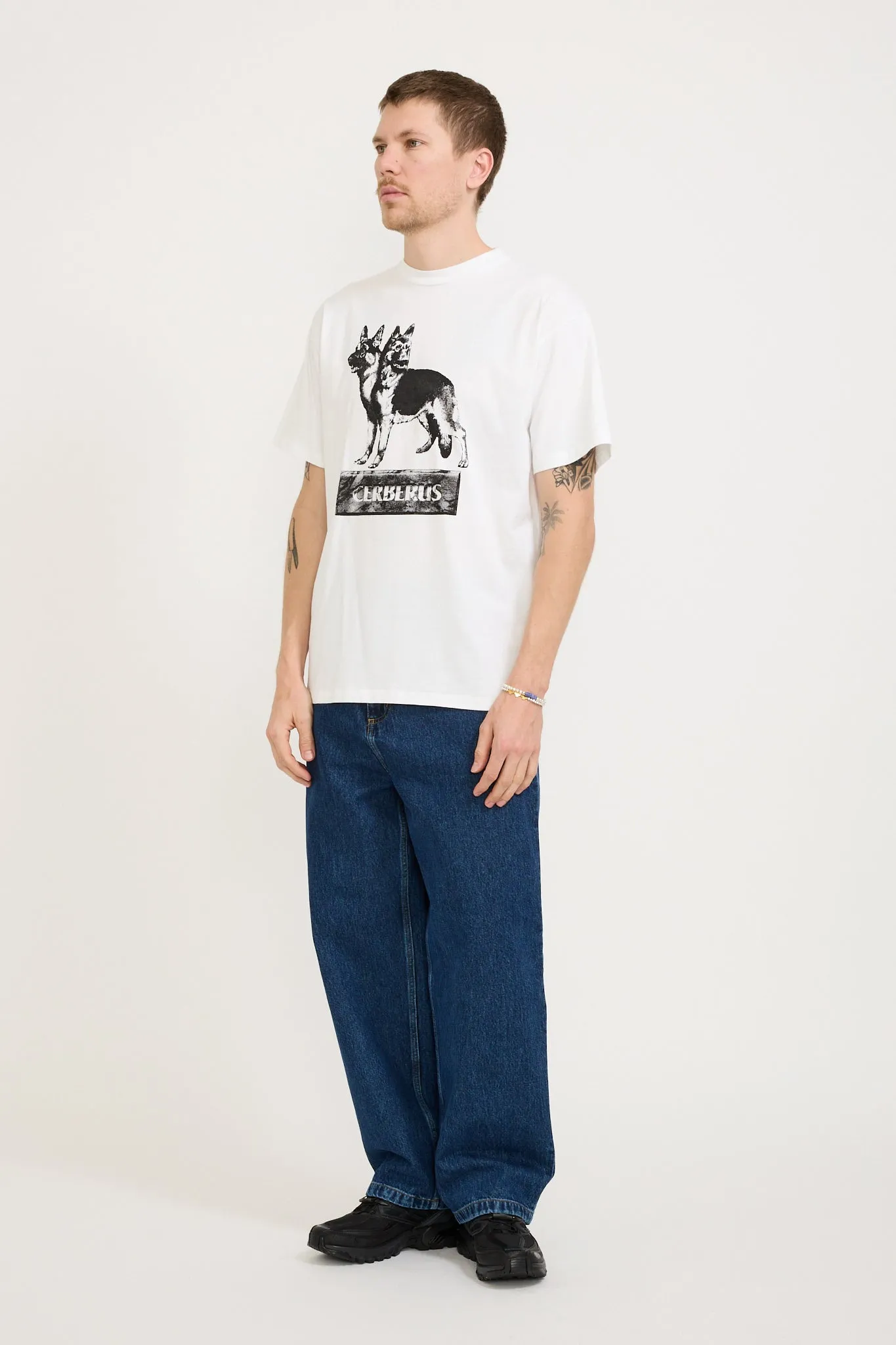 Cerberus SS Tee White