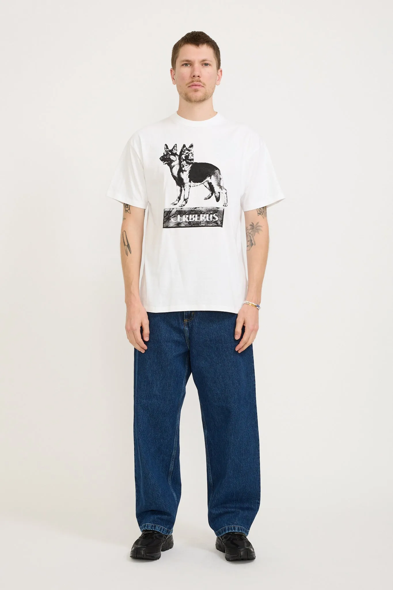Cerberus SS Tee White