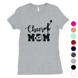 Cheer Mom Womens Cute Mothers Day Shirt Unique Gift Ideas For Mom