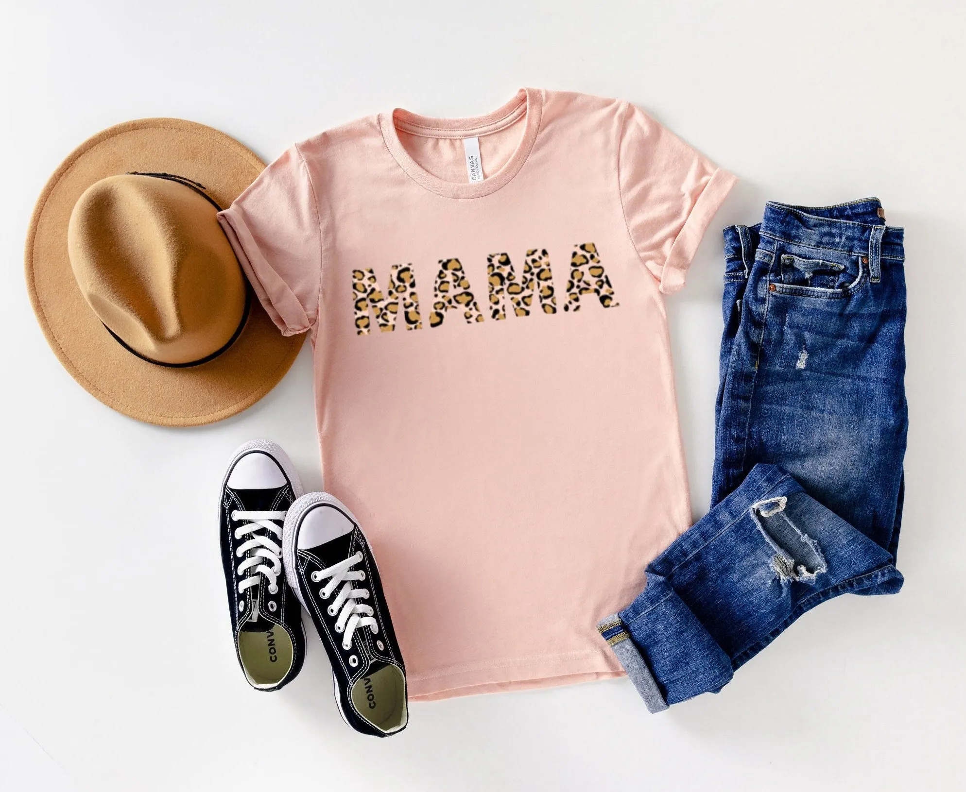 Cheetah Mama Shirt, Mama Shirts, Trendy Mom Shirts, Mother’s Day Gift, Gift for Mom