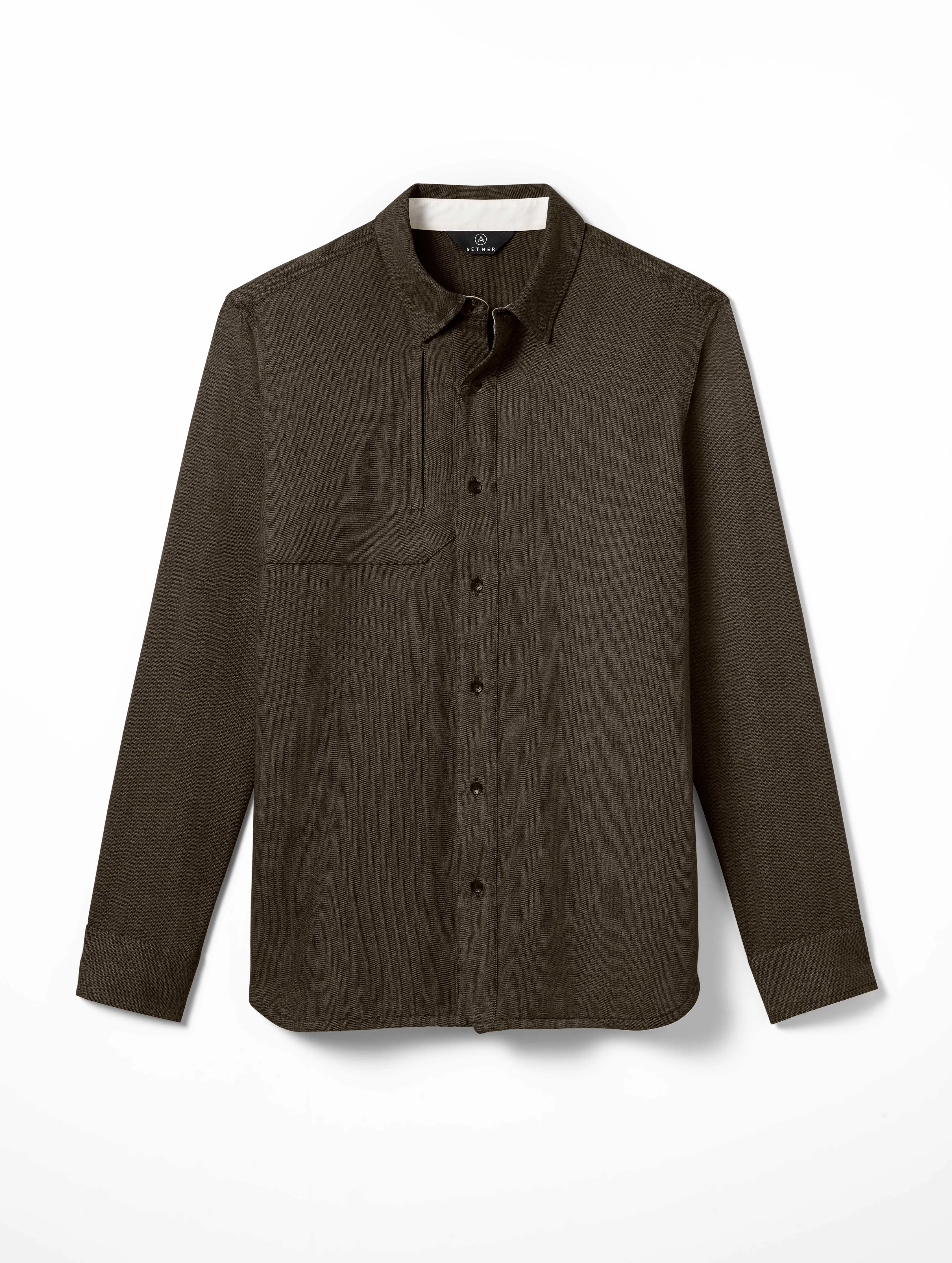 Collins Button-Down - Bison Brown
