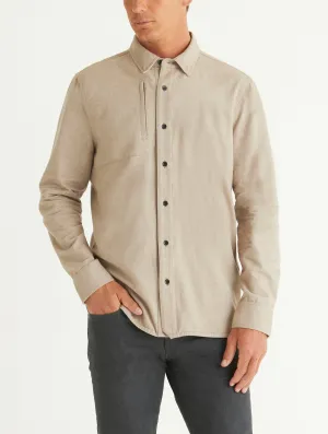 Collins Button-Down - Toast Brown