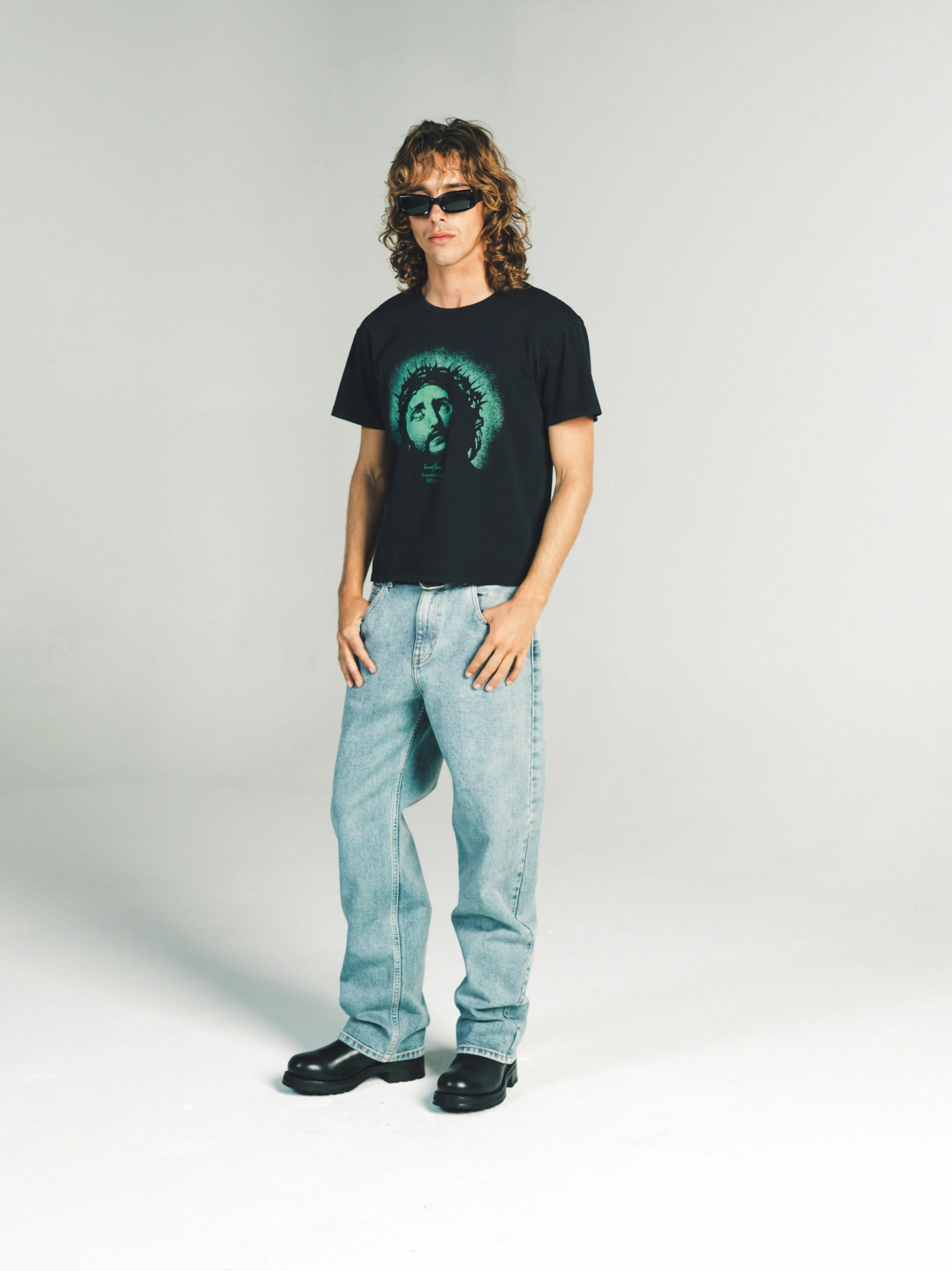CORE MINI SUPERIOR OF LIFE TEE | BLACK