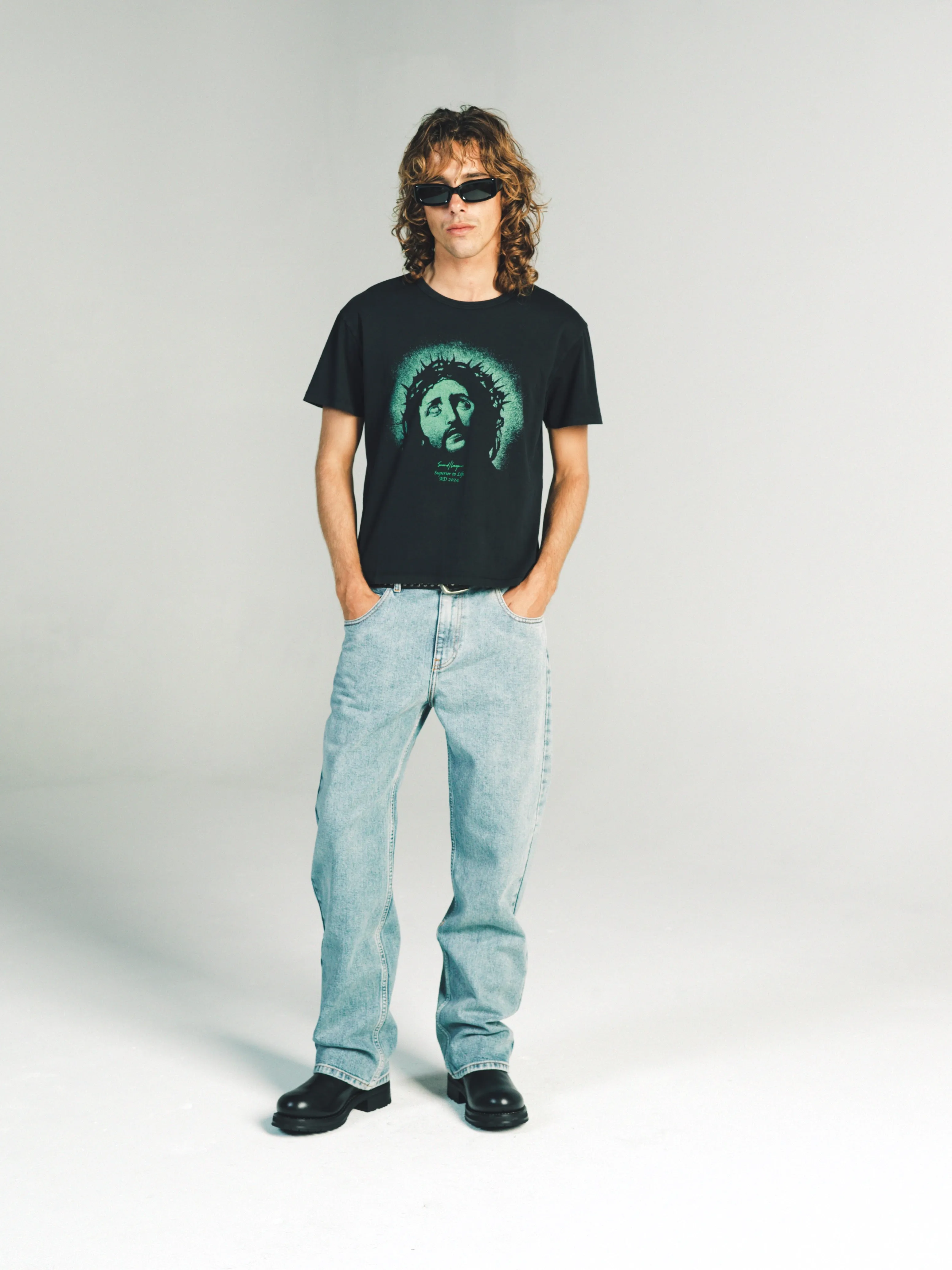 CORE MINI SUPERIOR OF LIFE TEE | BLACK