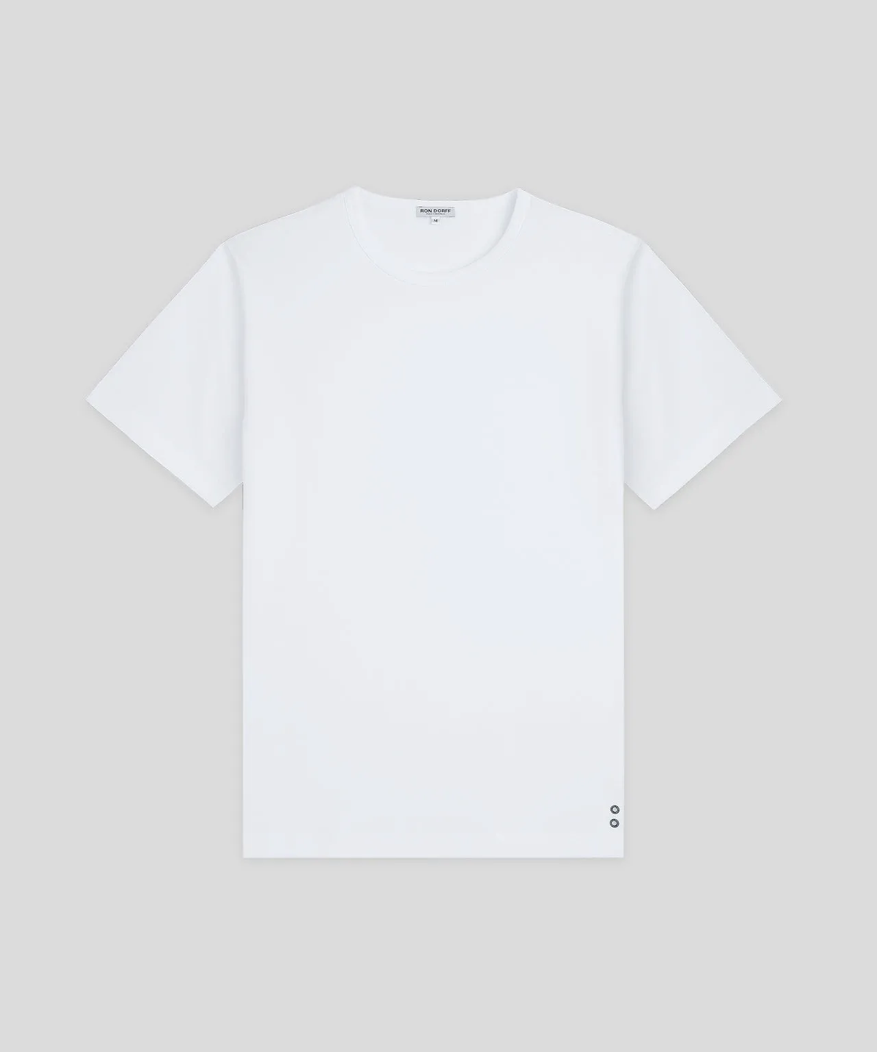 Crew Neck T-Shirt Eyelet Edition: White