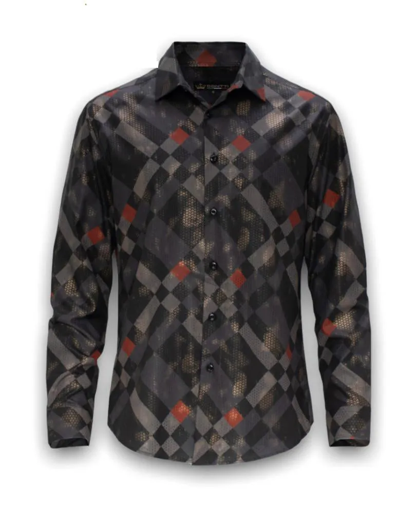CT-1012 Fashion Printed shirts
